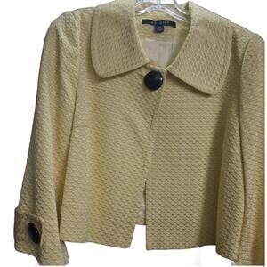 NEW INSIGHT women's textured jacket in yellow